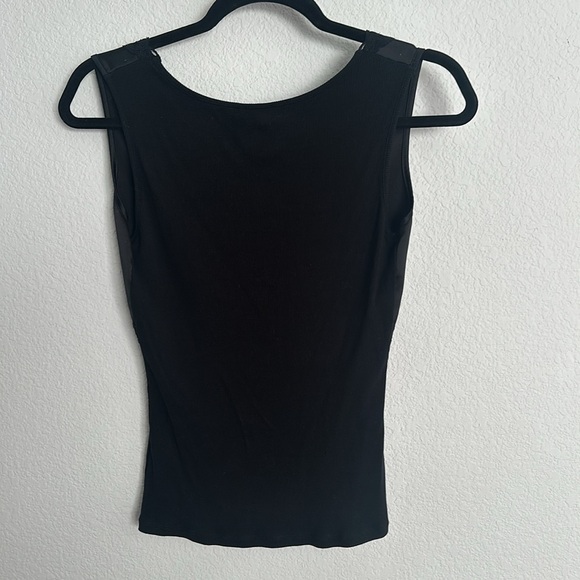 Intimissimi black cami lace satin ribbed M - Picture 6 of 7